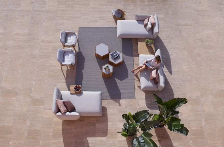 Garten Lounge Sofa Senja von Tribu